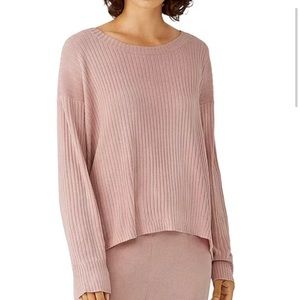 Eileen Fischer SUGPL Crewneck Box top sweater